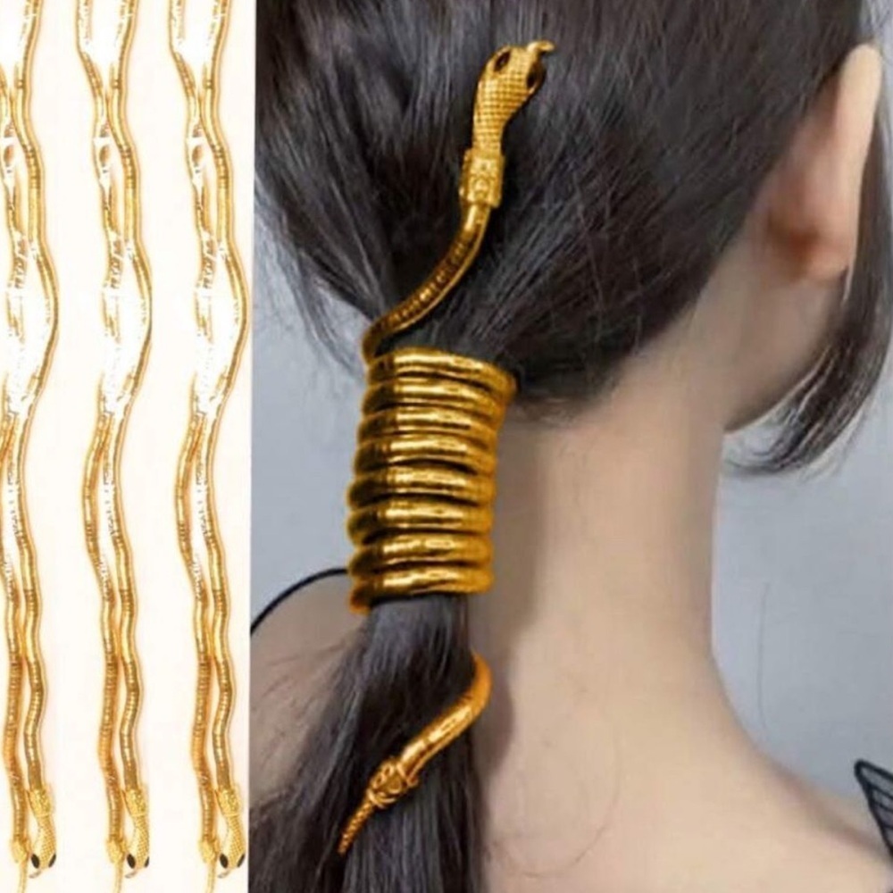 Serpenti Gold Snack Necklace-Bracelet-Multifunctional - Picture 3 of 12